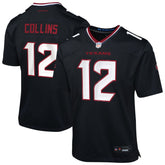 NFL Nico Collins Houston Texans Youth Team Game Jersey - Navy
