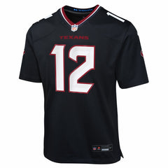 NFL Nico Collins Houston Texans Youth Team Game Jersey - Navy
