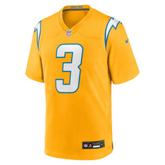 NFL Derwin James Jr. Los Angeles Chargers Youth Alternate Charger Power Game Player Jersey - Gold