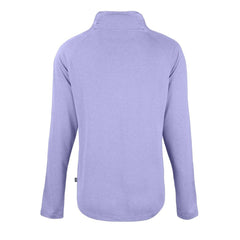 Buffalo Bills Cutter & Buck Women's Coastline Epic Comfort Eco Recycled Funnel Neck Pullover Top Lavender