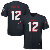 NFL Nico Collins Houston Texans Youth Replica Player Jersey - Navy on sale