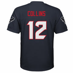 NFL Nico Collins Houston Texans Youth Replica Player Jersey - Navy on sale