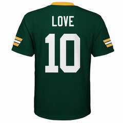NFL Jordan Love Green Bay Packers Outerstuff Preschool Replica Player Jersey - Green sale