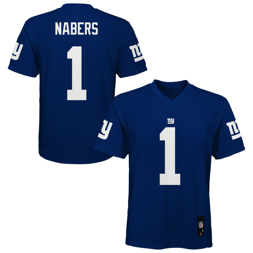 NFL Malik Nabers New York Giants Outerstuff Preschool Replica Player Jersey - Royal sale