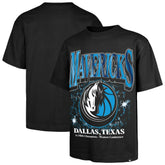 Dallas Mavericks '47 Past Champs Collection Flashbulb Foundation T-Shirt Black
