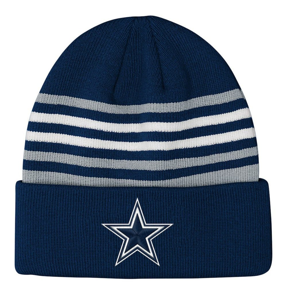 Dallas Cowboys Outerstuff Youth Essentials Cuffed Knit Hat Navy