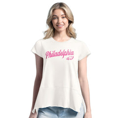 Philadelphia Eagles Margaritaville Women's Gametime Is Paradise T-Shirt Green