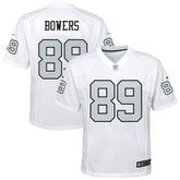 NFL Brock Bowers Las Vegas Raiders Youth Alternate Game Jersey - White