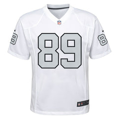 NFL Brock Bowers Las Vegas Raiders Youth Alternate Game Jersey - White