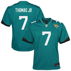 NFL Brian Thomas Jr. Jacksonville Jaguars Youth Team Game Jersey - Teal