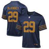 NFL Xavier McKinney Green Bay Packers Youth The 1923 Classic Game Jersey - Navy