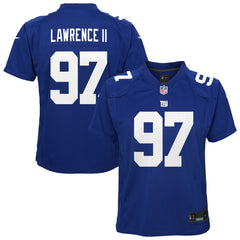 NFL Dexter Lawrence New York Giants Youth Game Jersey - Royal