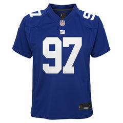 NFL Dexter Lawrence New York Giants Youth Game Jersey - Royal