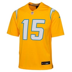 NFL Ladd McConkey Los Angeles Chargers Youth Alternate Charger Power Game Player Jersey - Gold