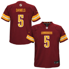 NFL Jayden Daniels Washington Commanders Preschool Team Player Game Jersey - Burgundy
