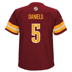 NFL Jayden Daniels Washington Commanders Preschool Team Player Game Jersey - Burgundy