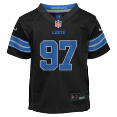 NFL Aidan Hutchinson Detroit Lions Preschool Alternate Player Game Jersey - Black