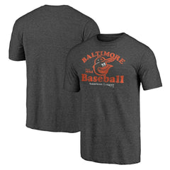 Baltimore Orioles Our Game Tri-Blend T-Shirt - Charcoal T-shirts
