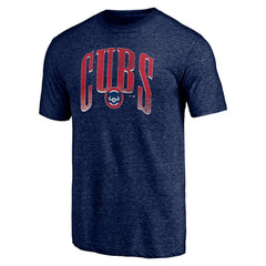 Chicago Cubs Line Corps Tri-Blend T-Shirt - Navy T-shirts