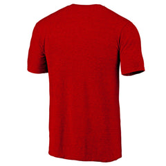 Cincinnati Reds Cooperstown Official Logo Tri-Blend T-Shirt - Red T-shirts