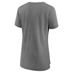 Colorado Rockies Women's Selected First Tri-Blend T-Shirt - Gray T-shirts