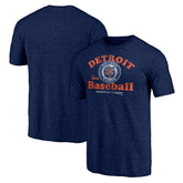 Detroit Tigers Our Game Tri-Blend T-Shirt - Navy T-shirts