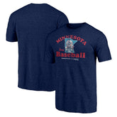 Minnesota Twins Our Game Tri-Blend T-Shirt - Navy T-shirts