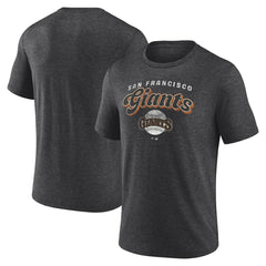San Francisco Giants Wonderment Tri-Blend T-Shirt - Charcoal T-shirts