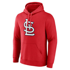 St. Louis Cardinals Official Logo Pullover Hoodie - Red Hoodies