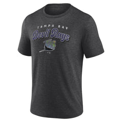 Tampa Bay Rays Wonderment Tri-Blend T-Shirt - Charcoal T-shirts