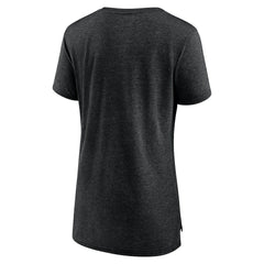 Pittsburgh Steelers Women's Steel City Tri-Blend T-Shirt Charcoal