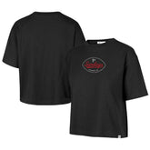 Atlanta Falcons '47 Women's Windthrow Reed City Sundays T-Shirt Black