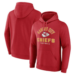 Kansas City Chiefs Between the Pylons Pullover Hoodie Red