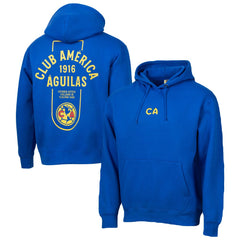 Club America Sport Design Sweden Youth Streetwear Relaxed Hoodie Royal