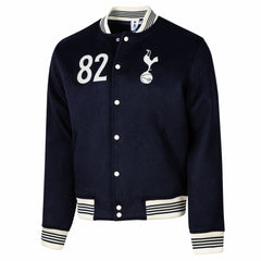 Tottenham Hotspur Sport Design Sweden Free Kick Wool Varsity Jacket Navy