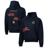 Club America Sport Design Sweden Overtime Oversized Raglan Hoodie Navy shop