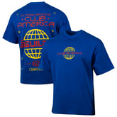 Club America Sport Design Sweden Worldwide Oversized T-Shirt Royal sale