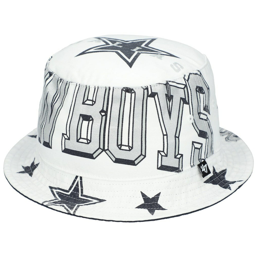 Dallas Cowboys '47 Women's Energize Bucket Hat White