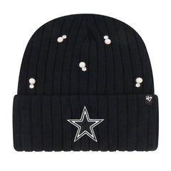 Dallas Cowboys '47 Women's Claudette Cuffed Knit Hat Black