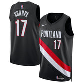 NBA Shaedon Sharpe Portland Trail Blazers Unisex Swingman Jersey - Icon Edition - Black