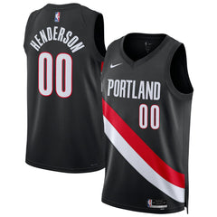 NBA Scoot Henderson Portland Trail Blazers Unisex Swingman Jersey - Icon Edition - Black
