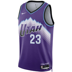 NBA Lauri Markkanen Utah Jazz Unisex Swingman Jersey - Icon Edition - Purple