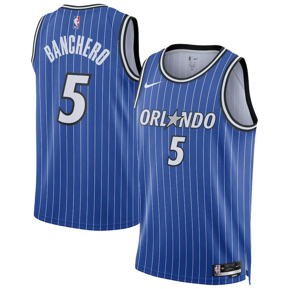 NBA Paolo Banchero Orlando Magic Unisex Swingman Player Jersey - Icon Edition - Blue