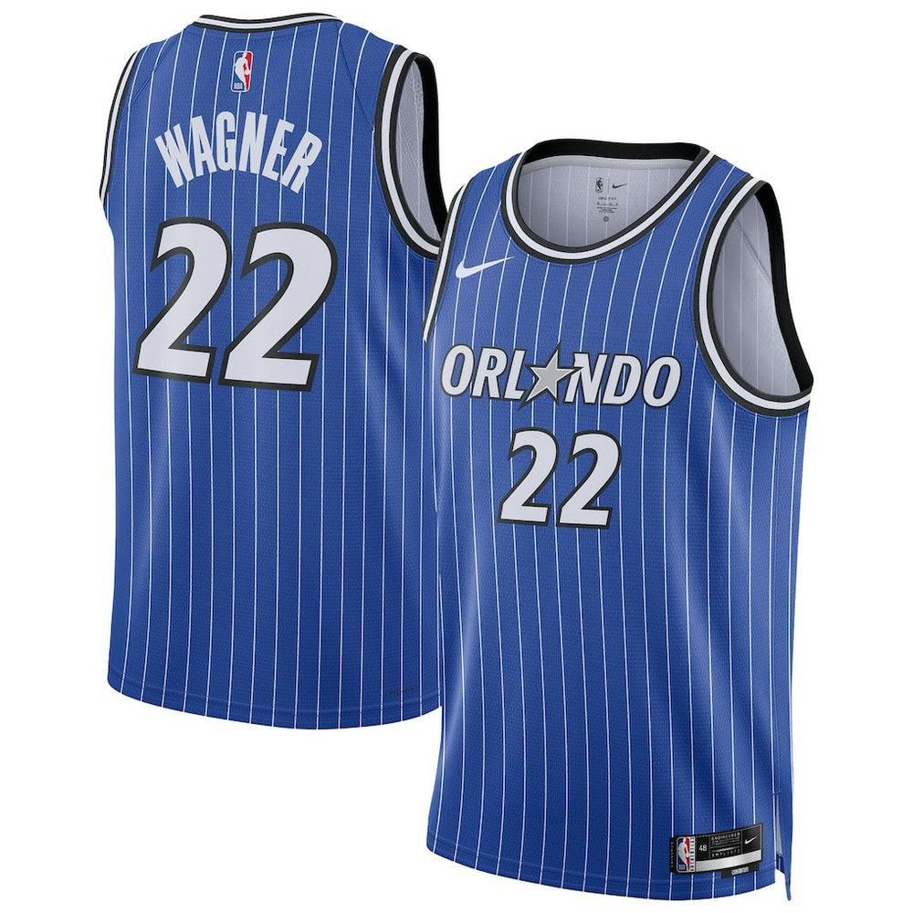 NBA Franz Wagner Orlando Magic Unisex Swingman Player Jersey - Icon Edition - Blue