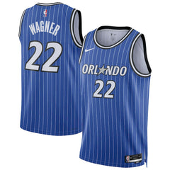 NBA Franz Wagner Orlando Magic Unisex Swingman Player Jersey - Icon Edition - Blue
