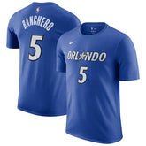 Paolo Banchero Orlando Magic Icon Edition Name & Number T-Shirt Blue