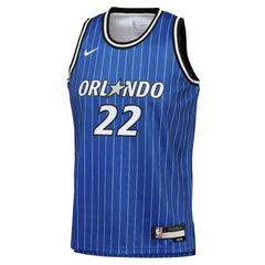 NBA Franz Wagner Orlando Magic Youth Icon Edition Swingman Jersey - Blue