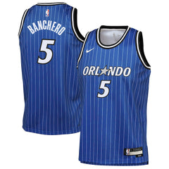 NBA Paolo Banchero Orlando Magic Youth Icon Edition Swingman Jersey - Blue