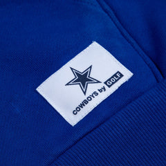 Dallas Cowboys GOLF WANG Cutout Pullover Hoodie Royal