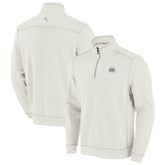 Houston Astros Tommy Bahama Sport Tobago Bay Tri-Blend Half-Zip Sweatshirt - Cream Sweatshirts